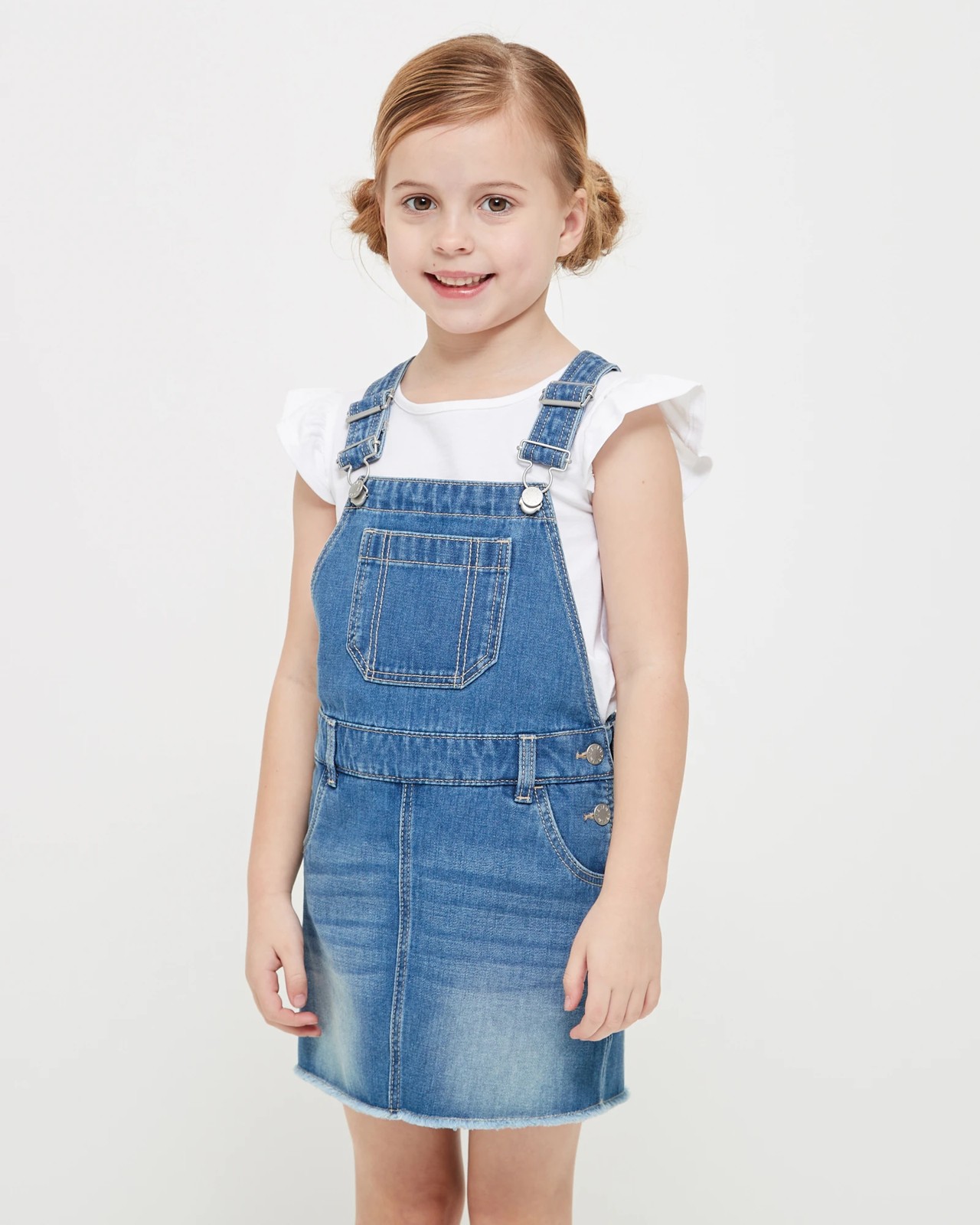 Kids on sale denim pinafore