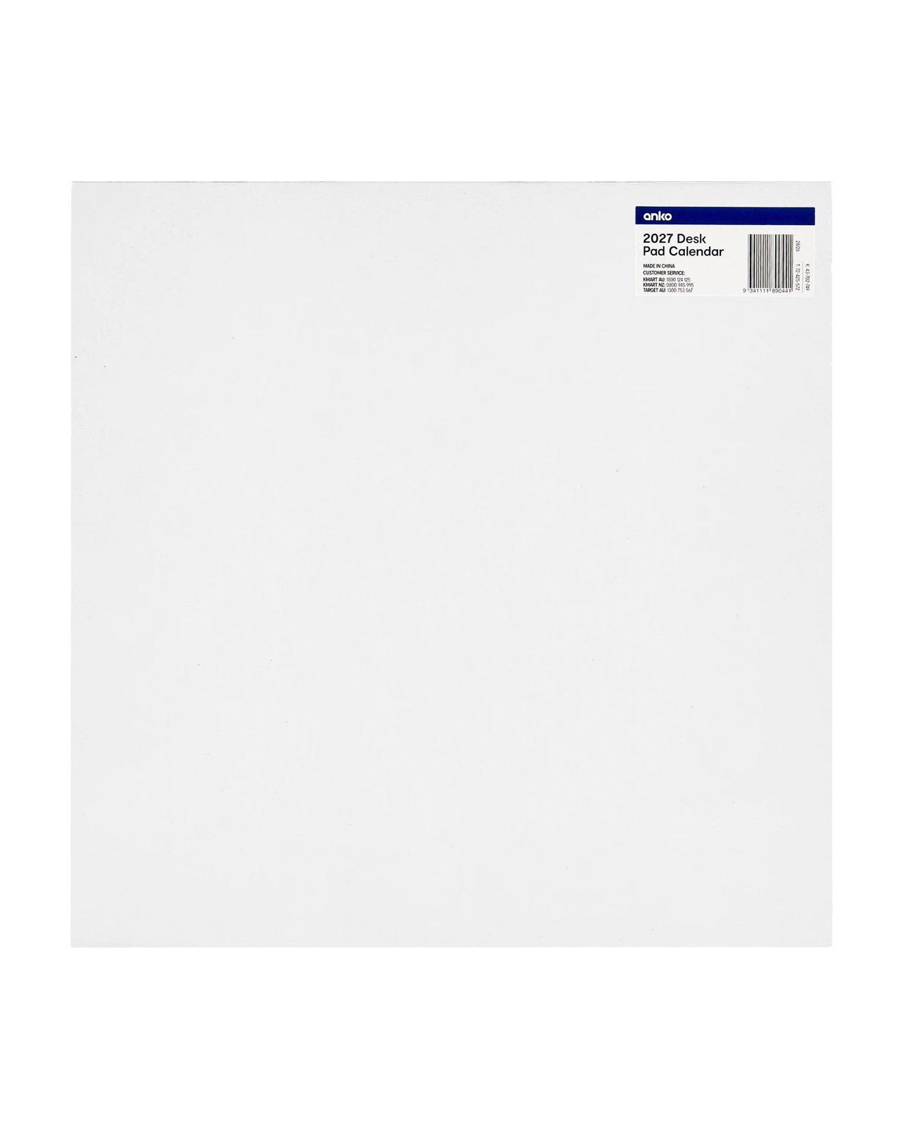Anko 2027 Desk Pad Calendar 5 of 5