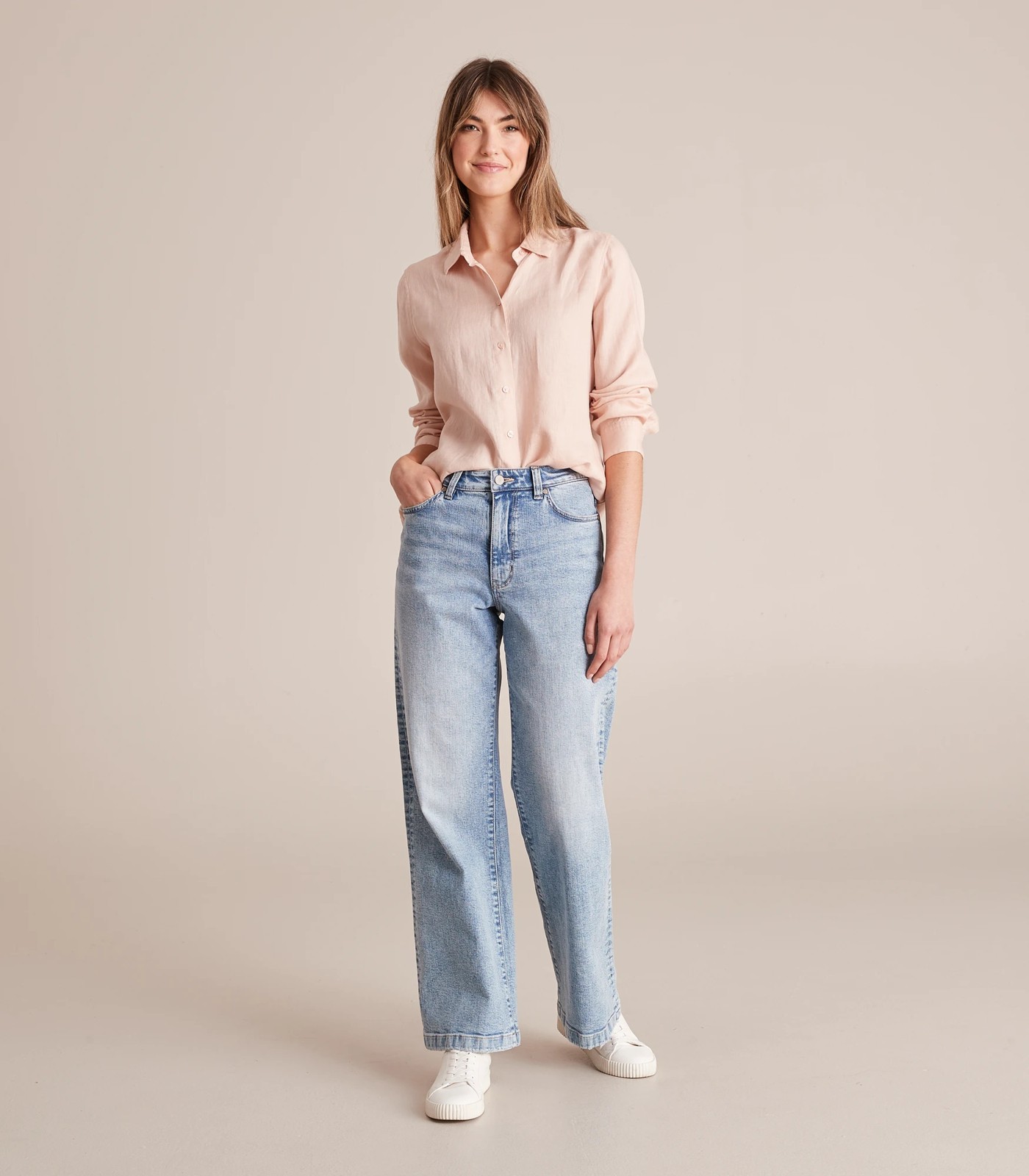 European Linen Long Sleeve Shirt 4 of 6