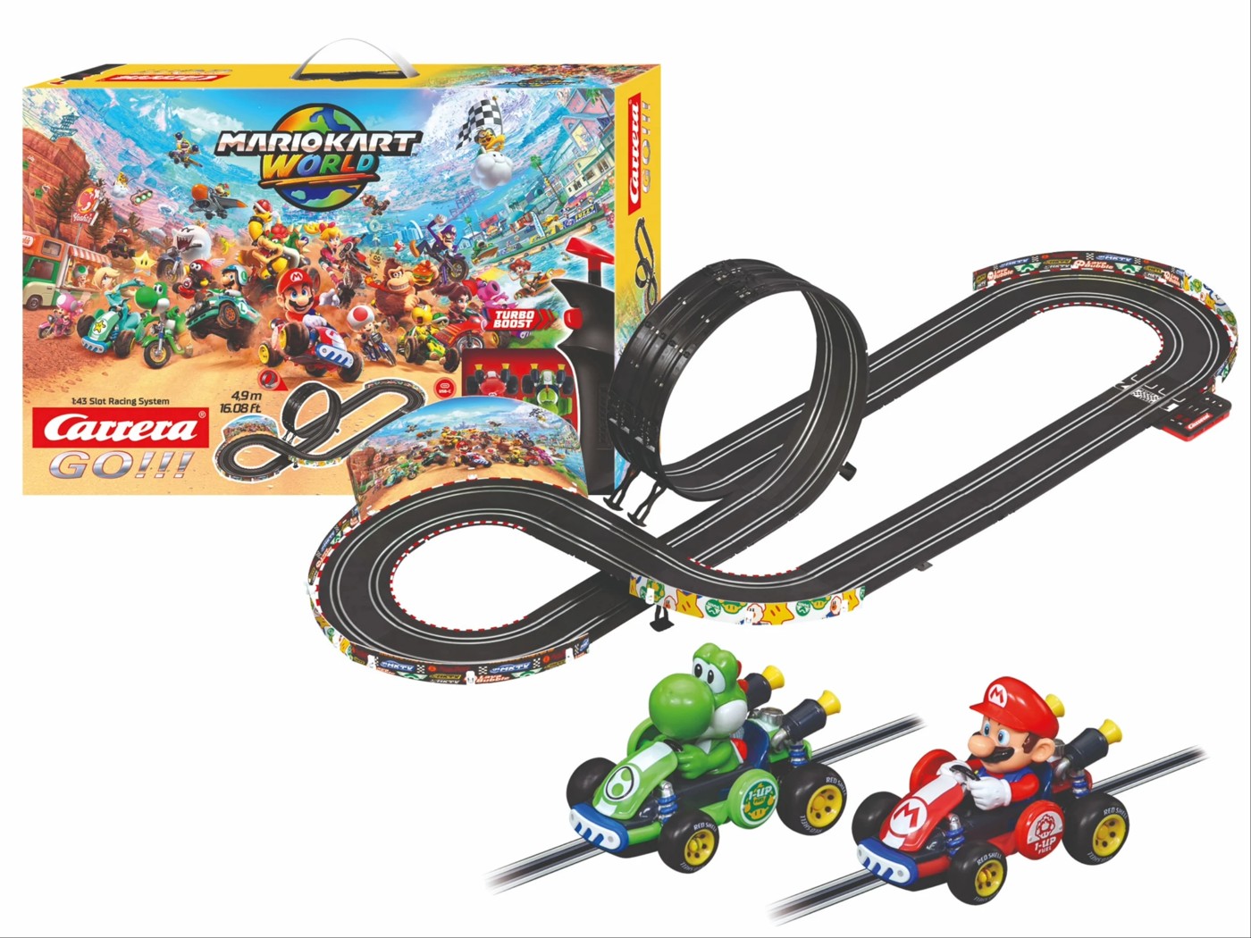 Super Mario World Kart Slot Set 3 of 6