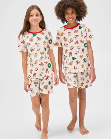 Family Matching Christmas Australian Cotton Older Kids Pyjama Set