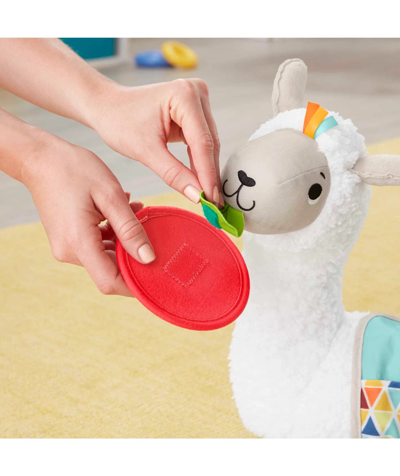 Fisher-Price Grow-with-Me Tummy Time Llama 5 of 6