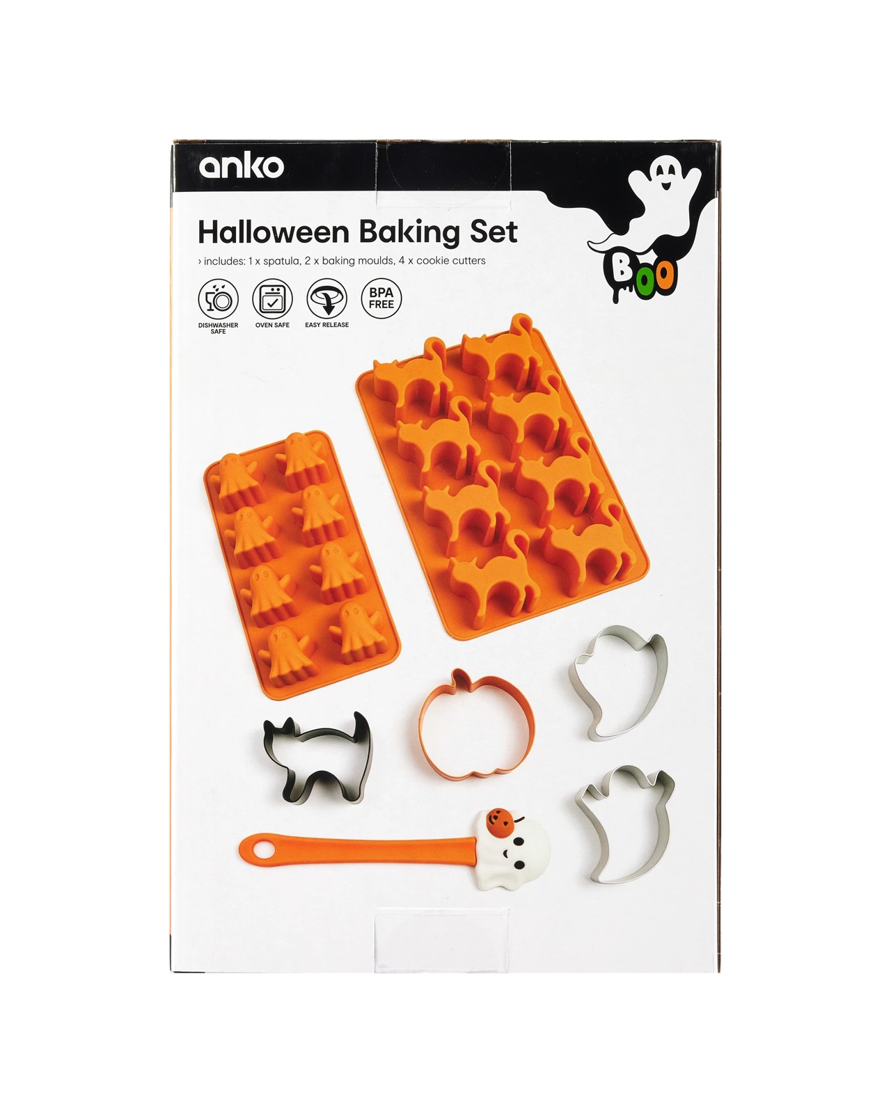 Anko Halloween Baking Set 6 of 6