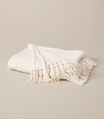 Blake Waffle Throw