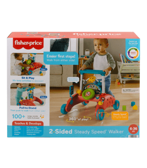 Fisher-Price 2-Sided Steady Speed Walker