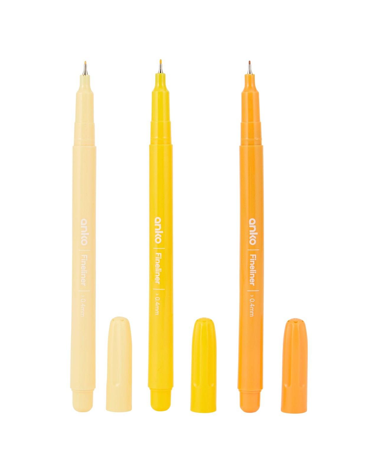 Anko 60 Pack Multi Pack Pen Set 4 of 6