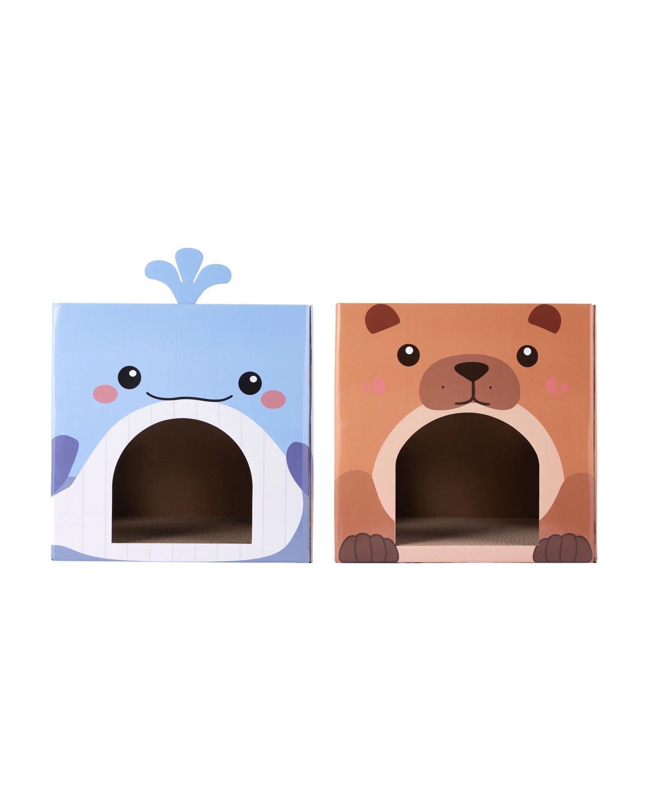 Anko Cat Cardboard House - Assorted 2 of 6