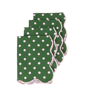 Anko 4 Pack Polka Dot Napkins
