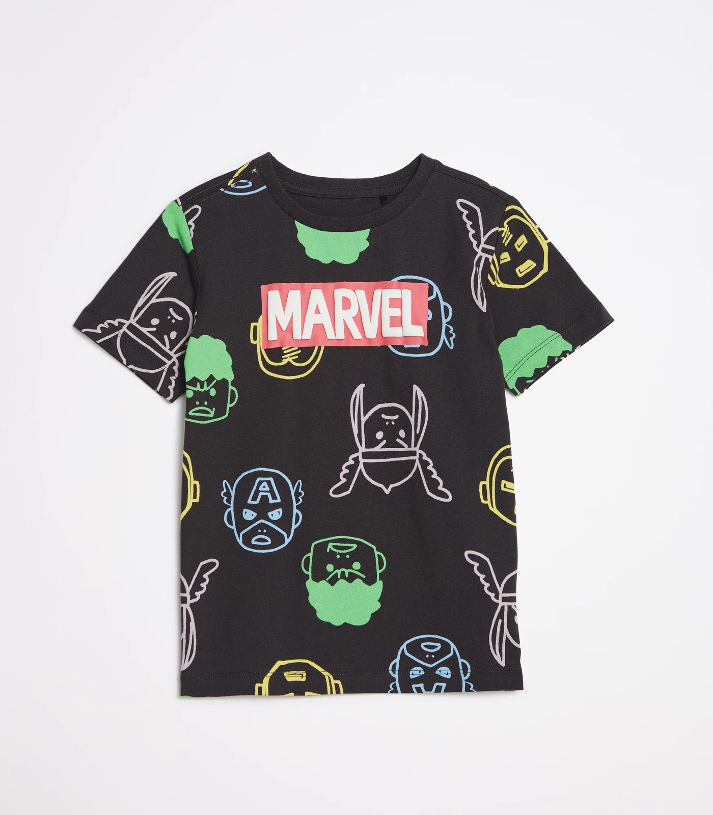 Marvel Logo Print T-shirt | Target Australia