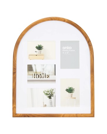 Anko Collage Photo Frame - 4in. x 6in. - Oak
