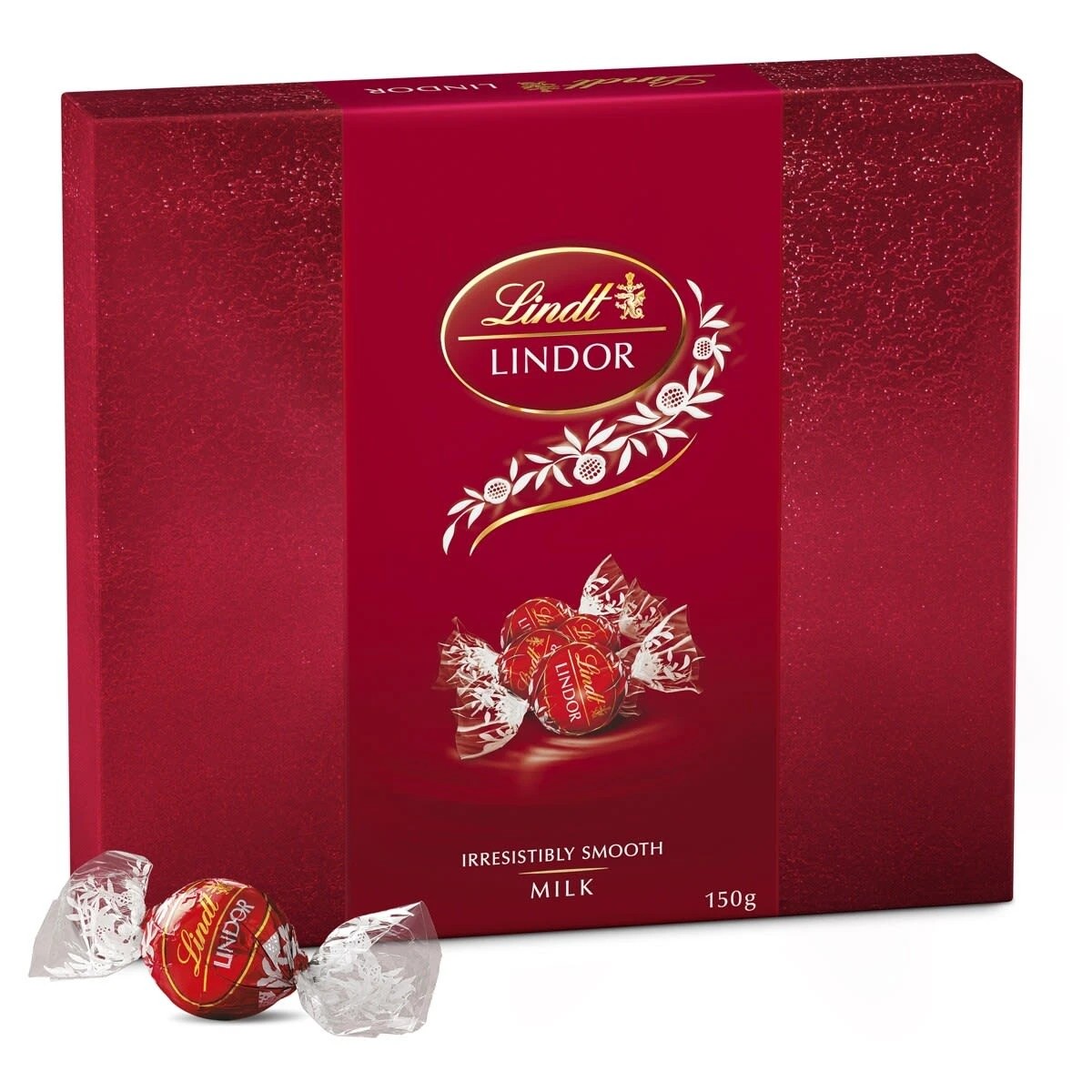 Lindt LINDOR Milk Chocolate Gift Box 150g 6 of 6