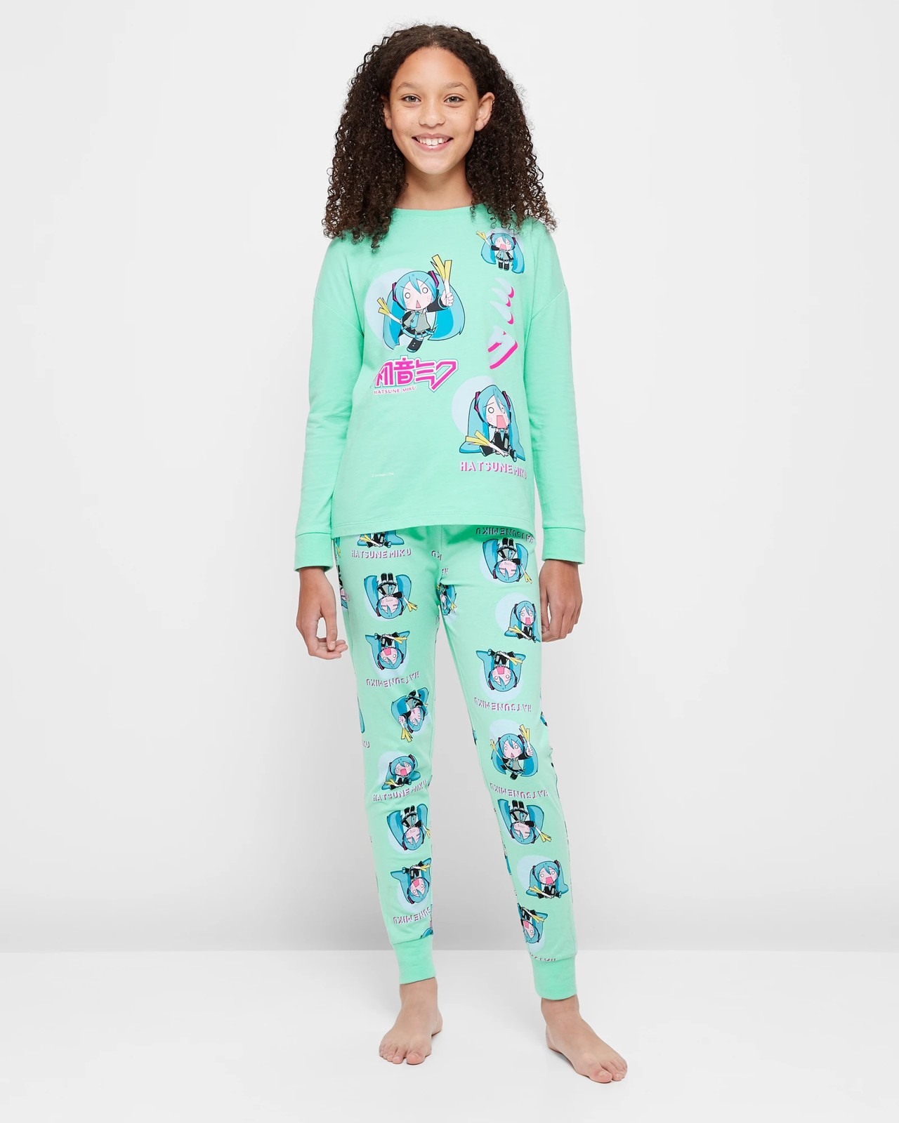 Hatsune Miku Cotton Pyjama Set | Target Australia