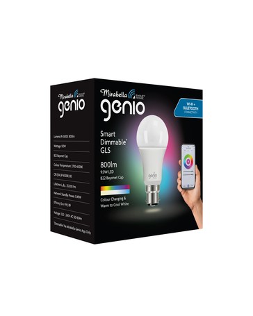 Mirabella Genio Wi-Fi Dimmable 9W LED Bulb