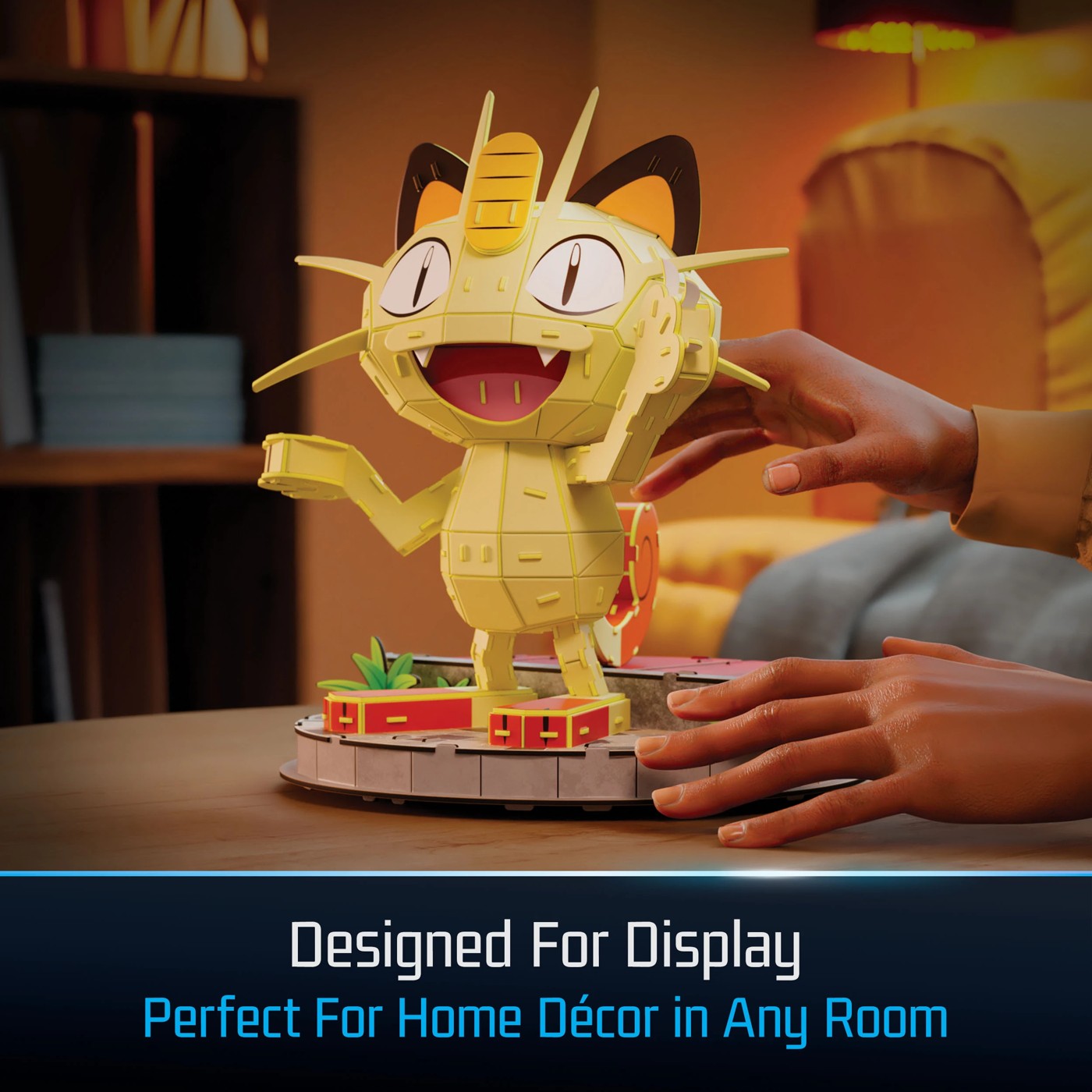 Pokemon Meowth 3D Puzzle Model Kit Puzzle from 4D Build 5 of 5