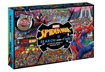 Marvel Spider-Man: Search-and-Find Activity Book and Puzzle Set - Book