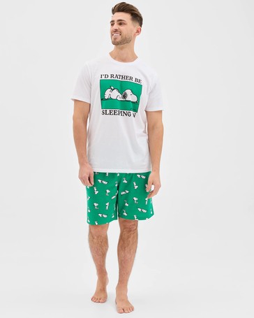 Licensed Peanuts Cotton Rich Pyjama Set