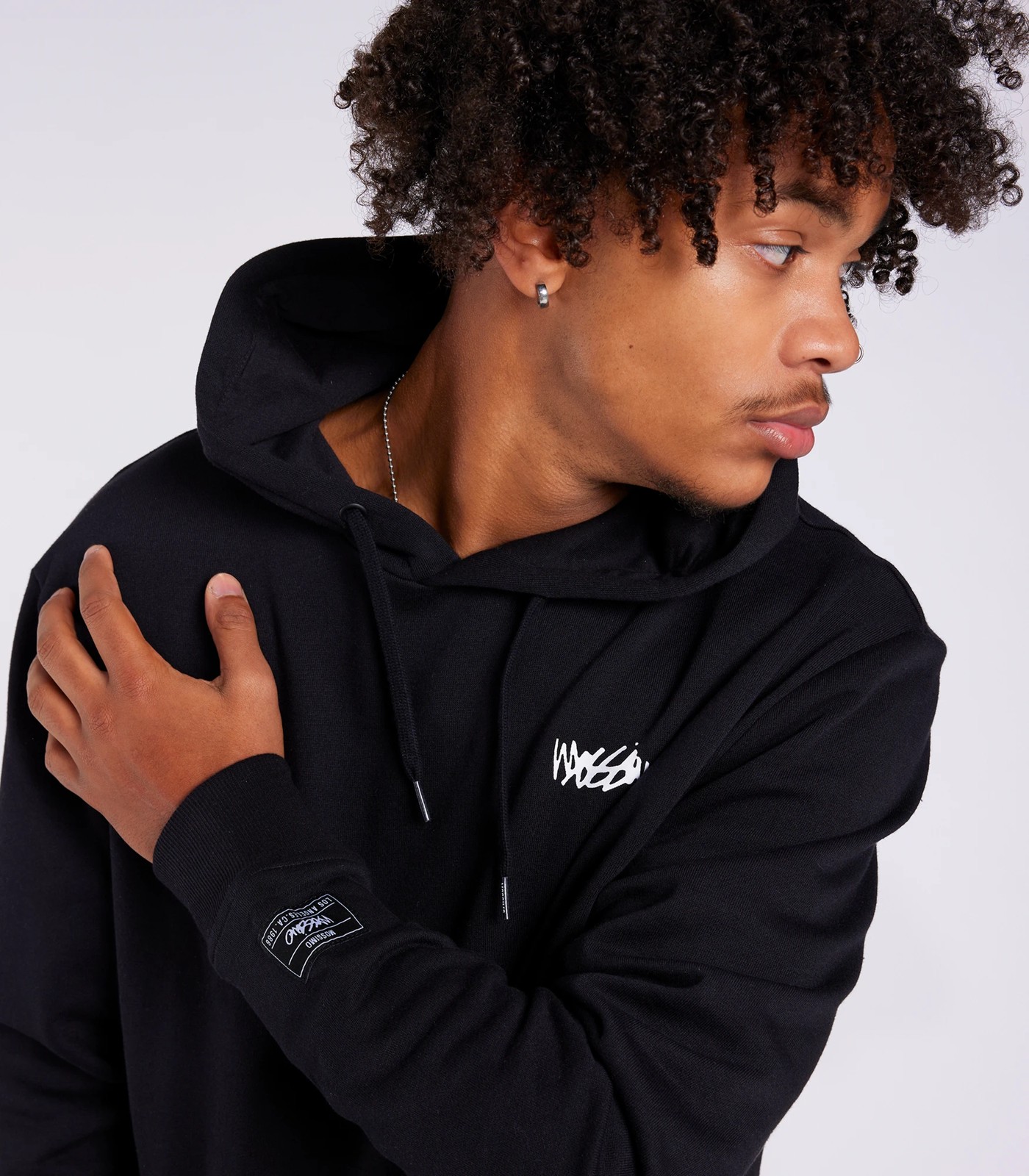 Mossimo Relaxed hoodie in black