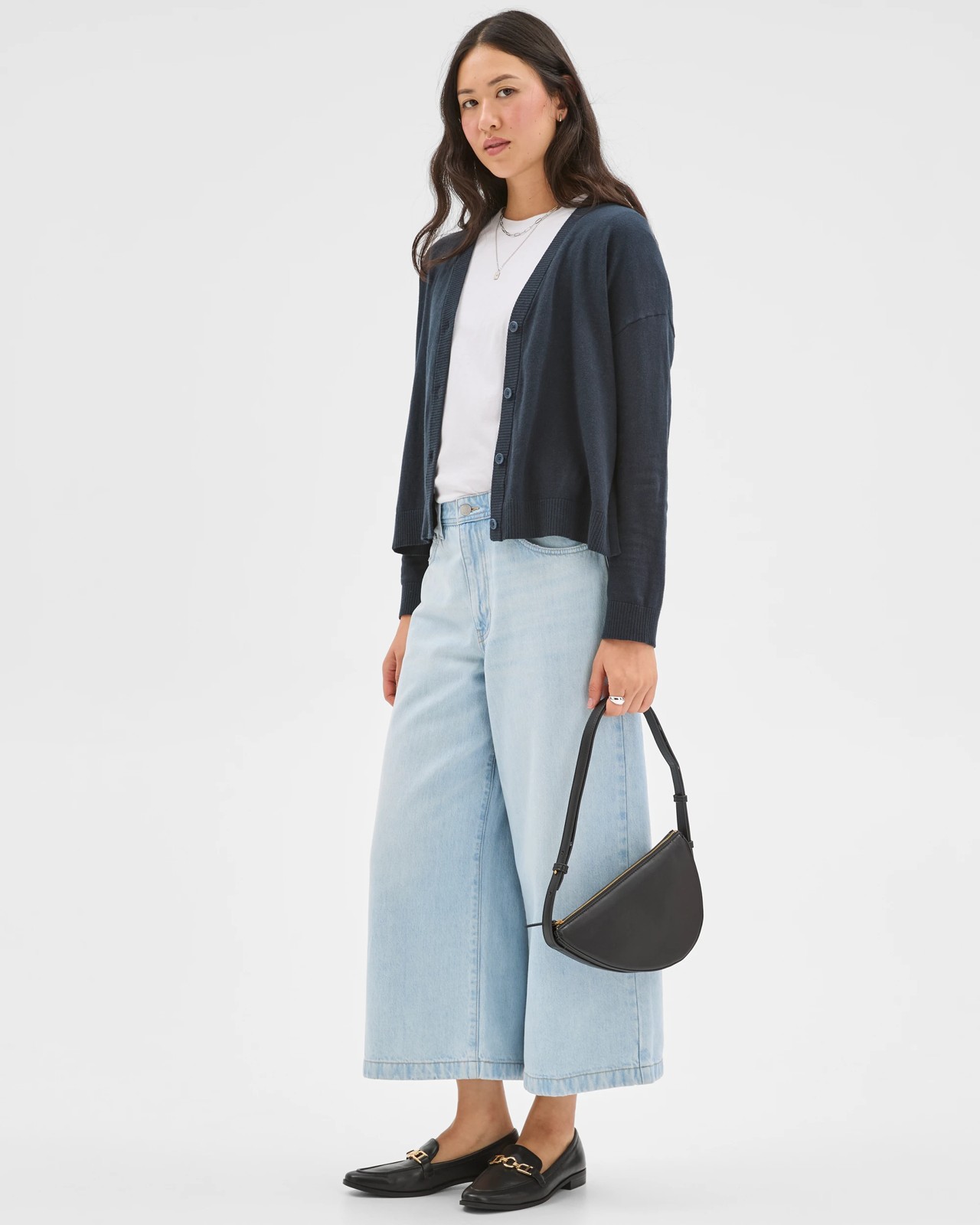 Culotte Denim Pants 3 of 5