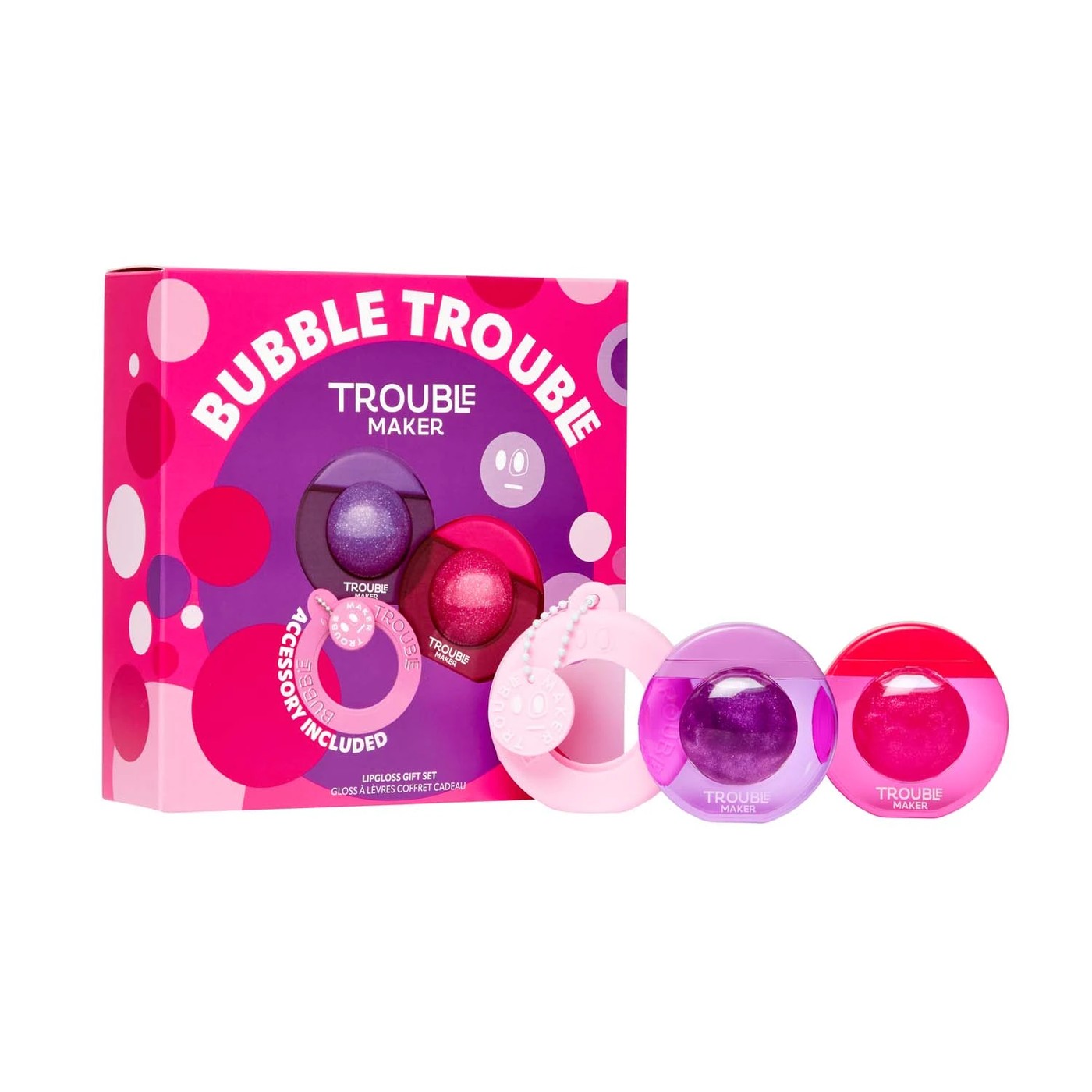 Trouble Maker Bubble Trouble Lip Gloss Gift Set 3 of 3