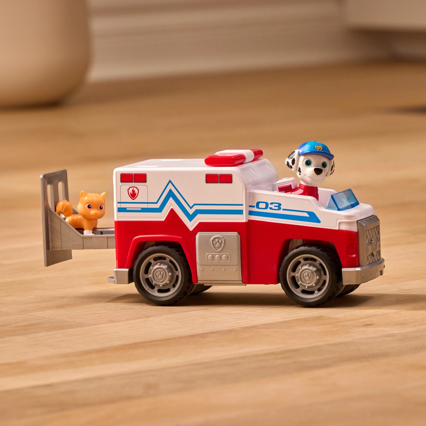 PAW Patrol Search and Rescue Marshall Rescue Responder Vehicle 4 of 5