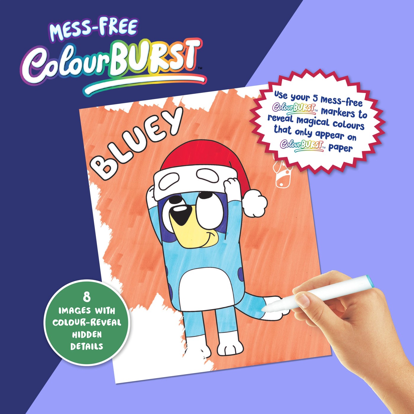 INKredibles Bluey Mess-Free Christmas Activity Kit - Book 5 of 5