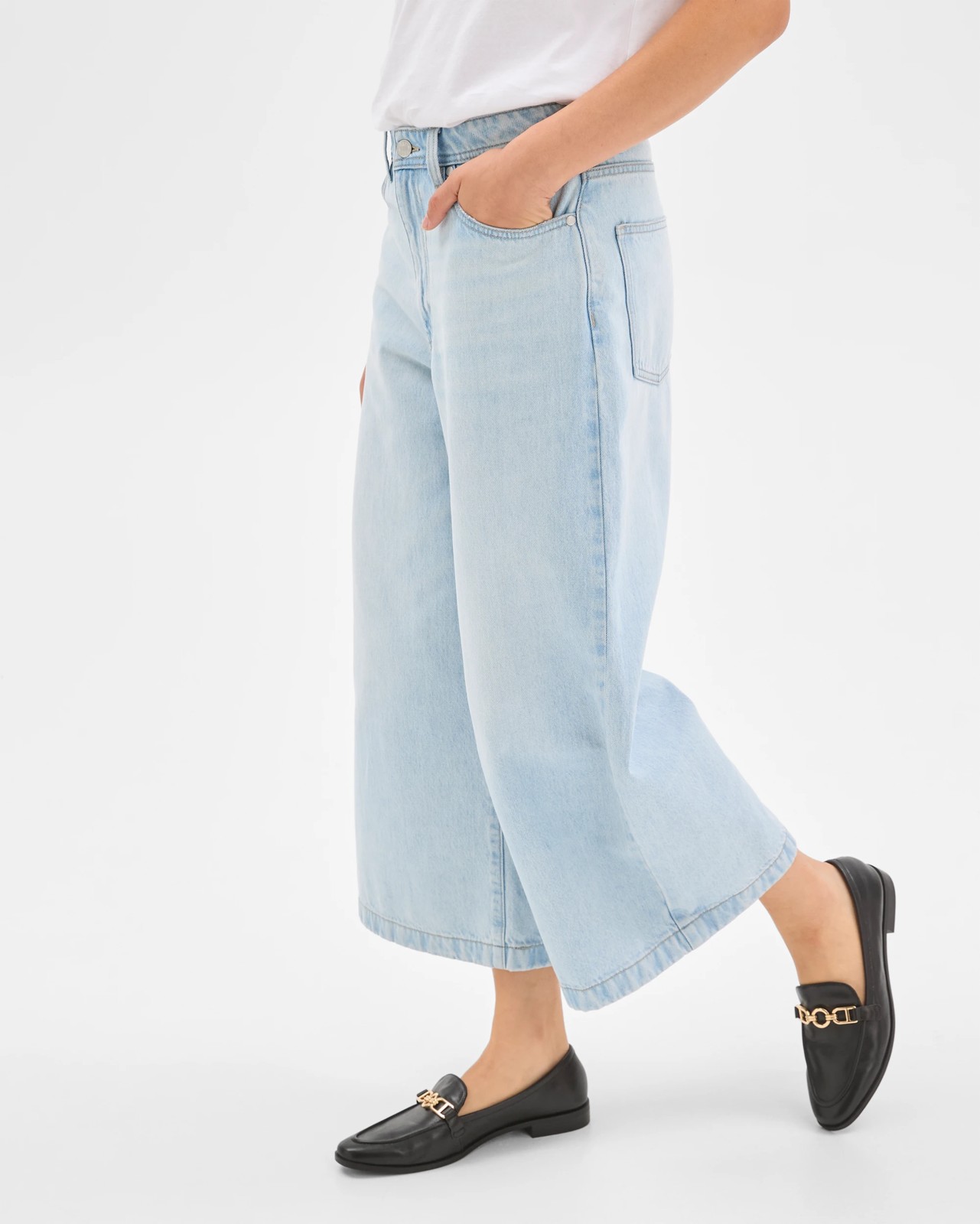 Culotte Denim Pants 5 of 5