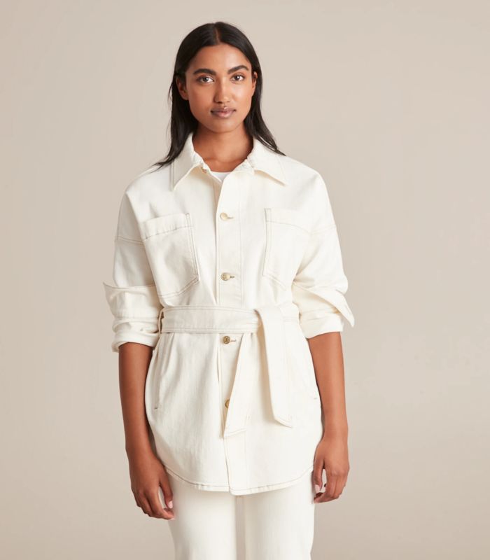 Tie Waist Denim Jacket | Target Australia