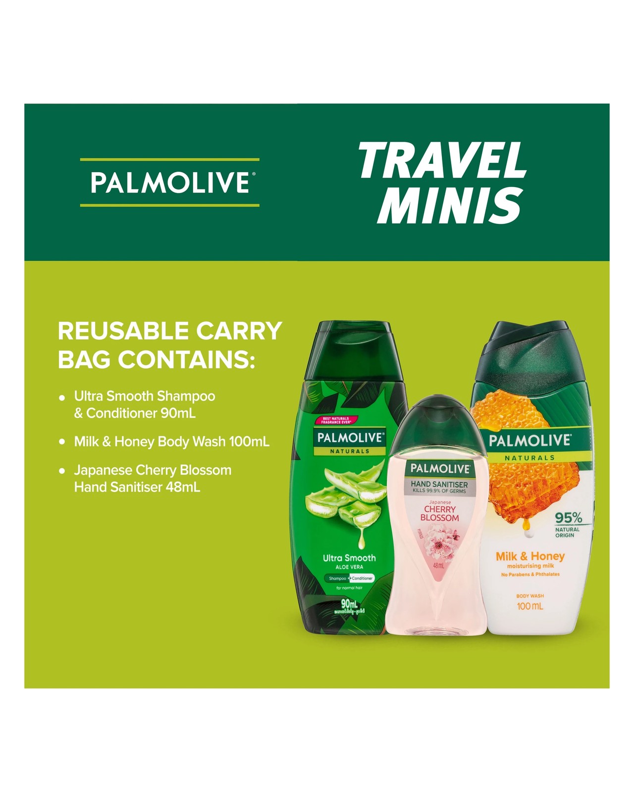 Palmolive Travel Minis Pack 5 of 5