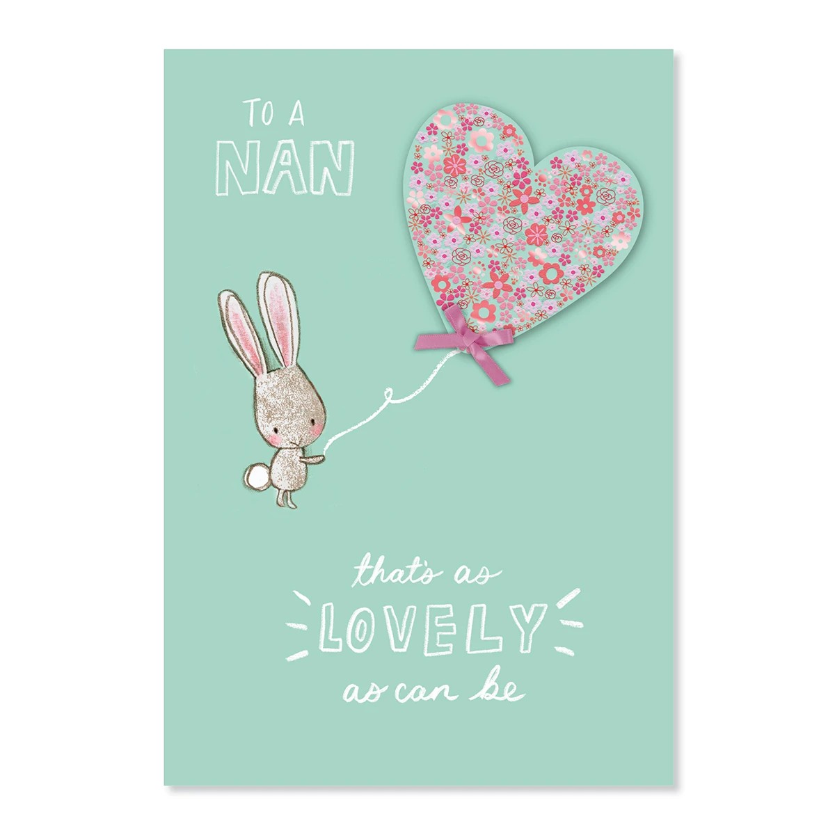 Hallmark Mother's Day Card - Rabbit Heart 3 of 3