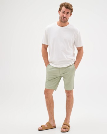 Australian Cotton Slim Chino Shorts