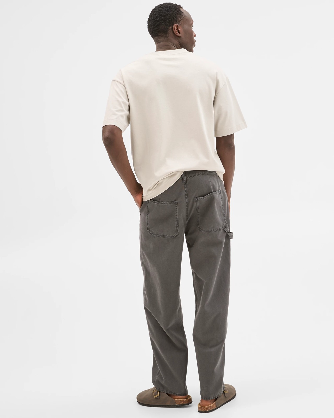 Commons Australian Cotton Canvas Worker Pants - Forged Iron 6 of 6