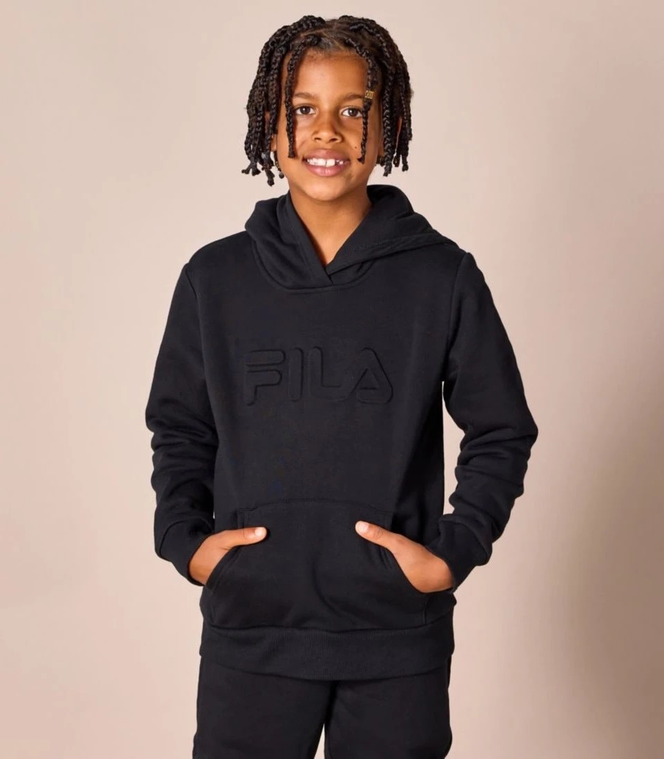 Grey fila hotsell hoodie women's