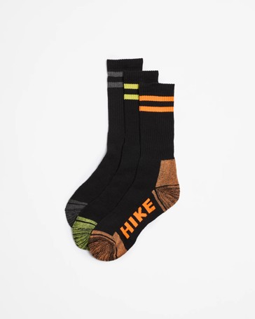 3 Pack Work Technology Hike Socks