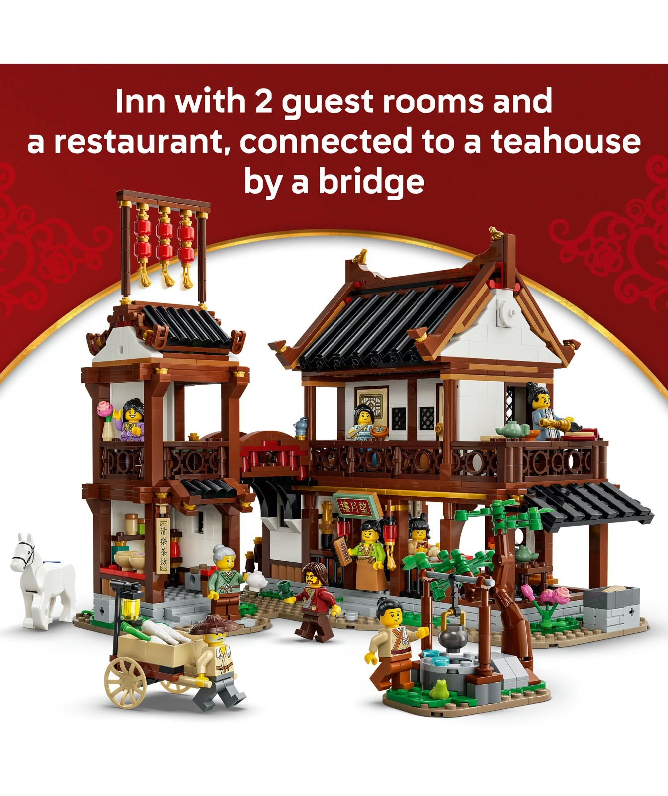 LEGO® Spring Festival Ancient Moon-Gazing Inn 80121 3 of 5