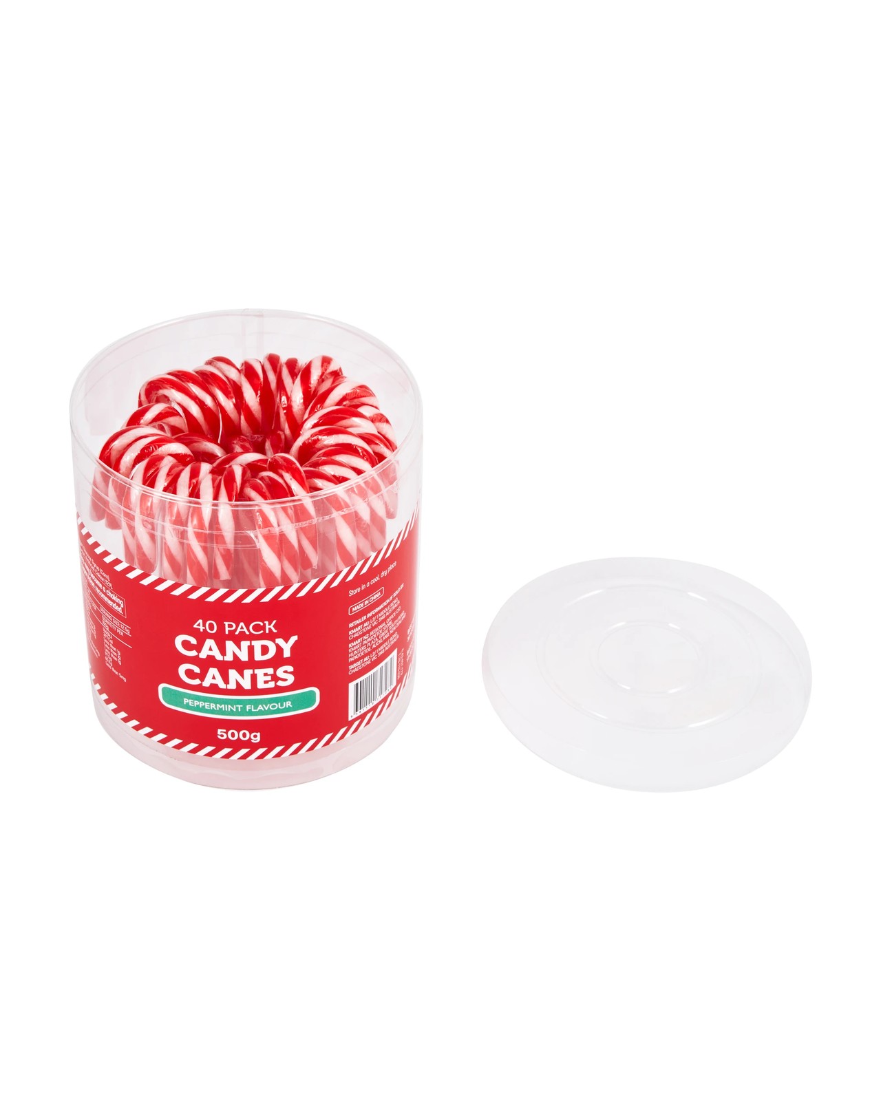 40 Pack Peppermint Flavour Candy Canes 500g 3 of 5