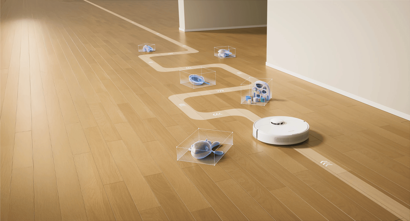 Dreame F10 Robot Vacuum Cleaner with 2-in-1 Vacuuming & Mopping - White 3 of 5