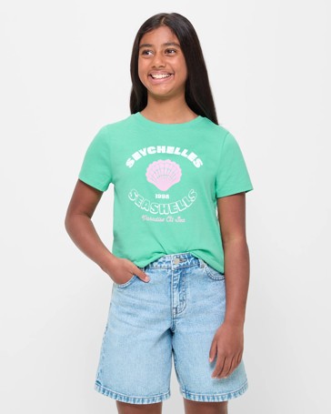 Organic Cotton Graphic Print T-shirt