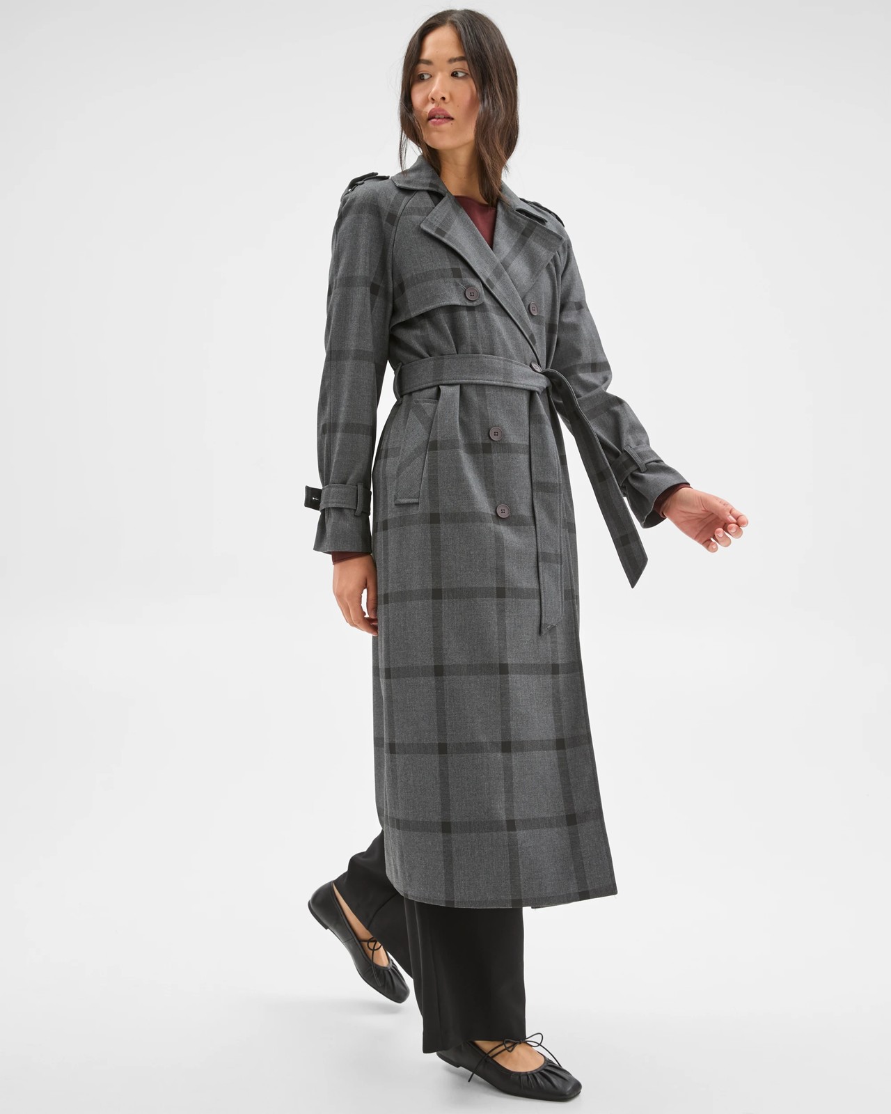 Preview Classic Check Trench Coat 3 of 5