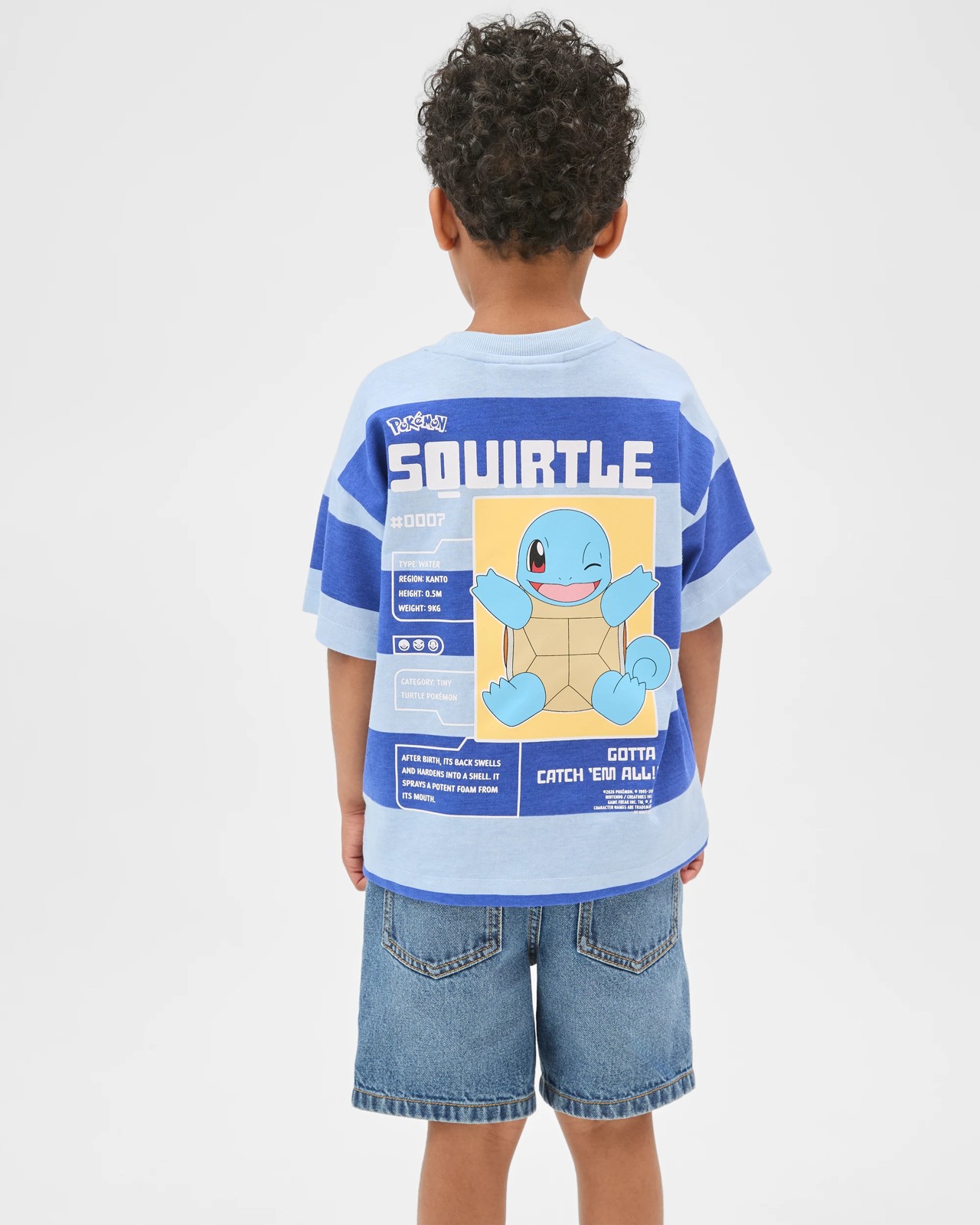 Pokemon Australian Cotton Stripe T-Shirt 4 of 5