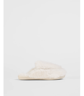 Fluffy Mule Scuff Slipper - Zuri