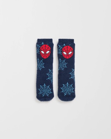 Marvel Spider-Man Sherpa Lined Home Socks