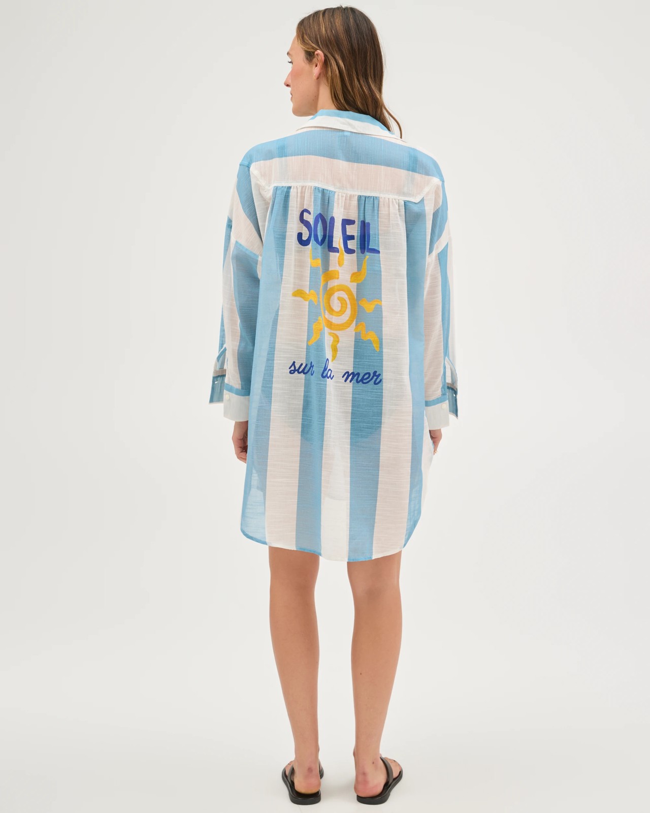 Resort Longline Swim Overshirt 6 of 6