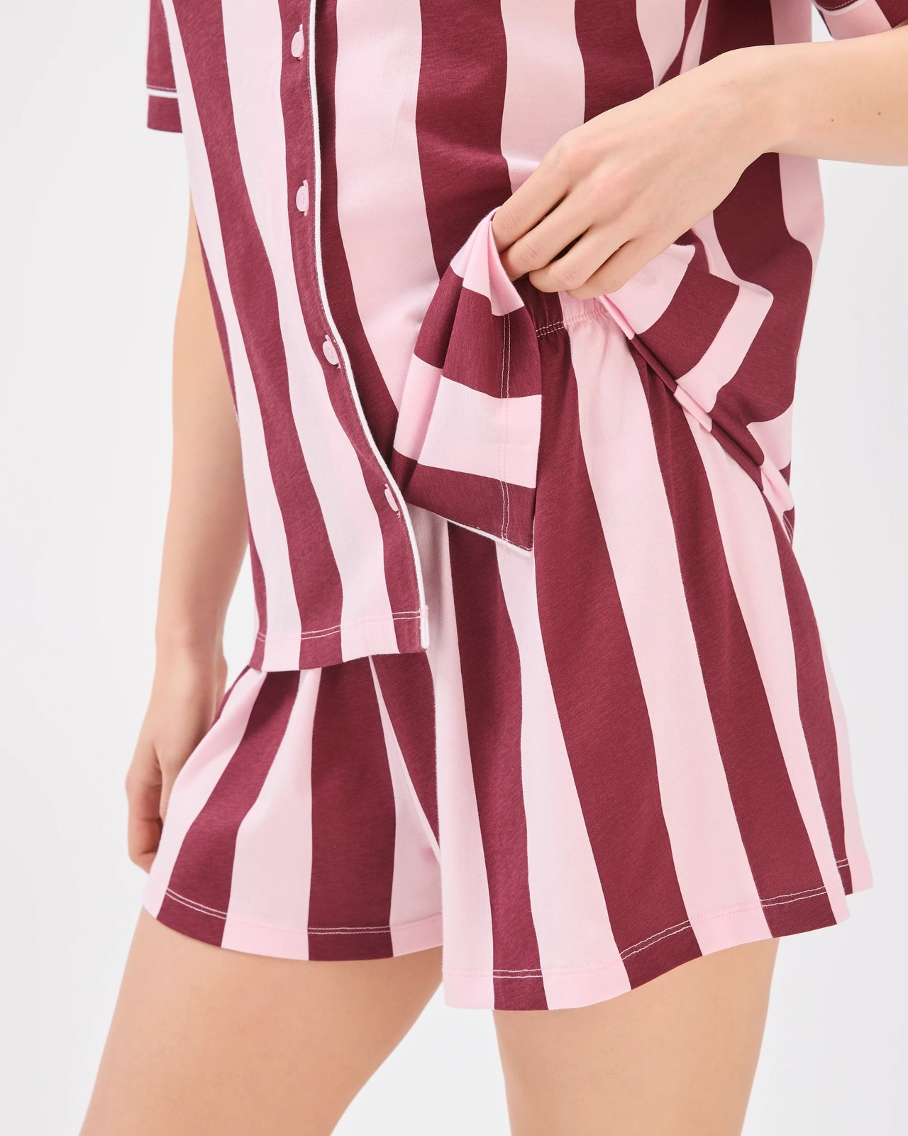 Lily Loves Australian Cotton Jersey Pyjama Set - Pink/Red 5 of 6