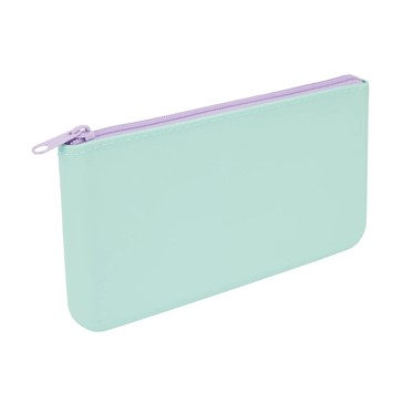 Silicone Pouch Pencil Case, Mint - Anko
