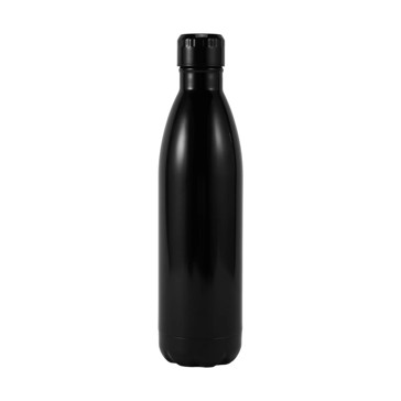 Double Wall Insulated Drink Bottle, 750ml Black  - Anko