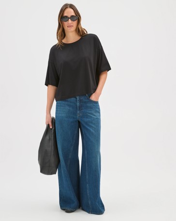 Boxy Crew Neck T-Shirt