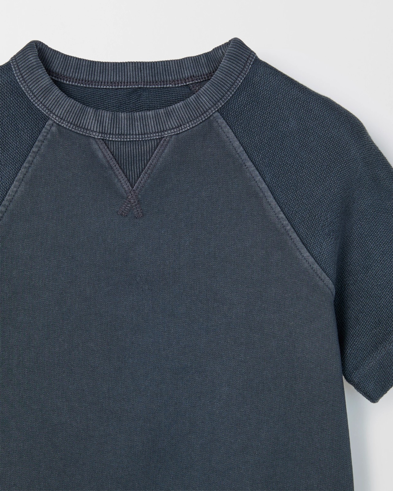 Australian Cotton Oversized Washed T-Shirt - Phantom 5 of 6