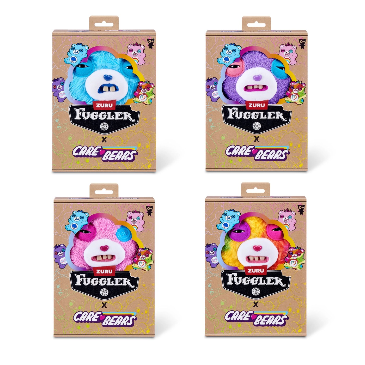 Fuggler Care Bears Plush 9in S1 - Assorted 2 of 6