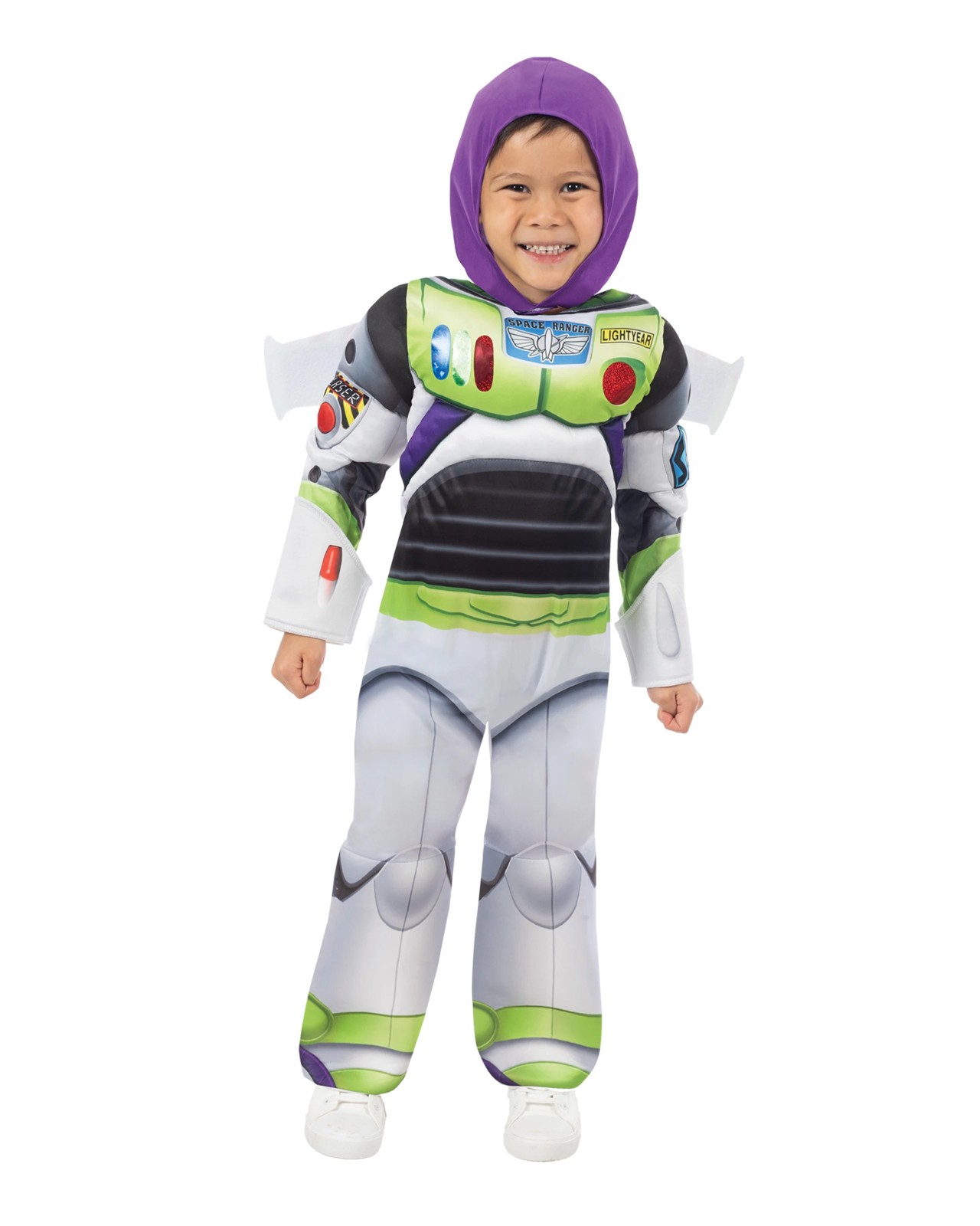 Toy Story Buzz Lightyear Deluxe Kids Costume 3-5yrs 2 of 4