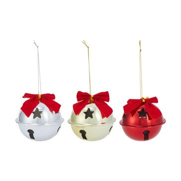 Christmas Bell Decoration, Assorted - Anko